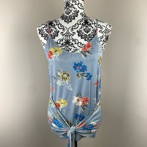 NWOT MAURICES FLOWER PRINT W/FRONT KNOT🌺